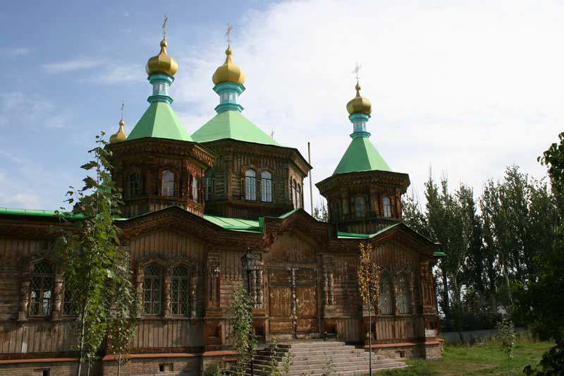 Kirgistan - Klosterkirche in Karakl