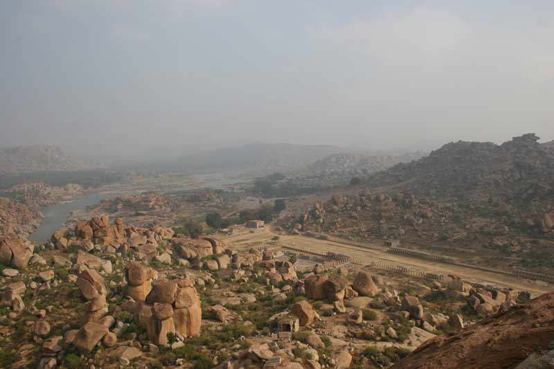 Hampi - Blick von oben