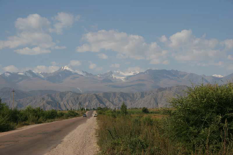 Berglandschaft Ysyk-Kl