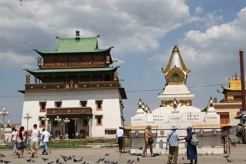 Gandan-Kloster in Ulan Bator