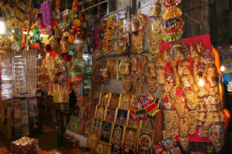 Souvenirstand in Madurai