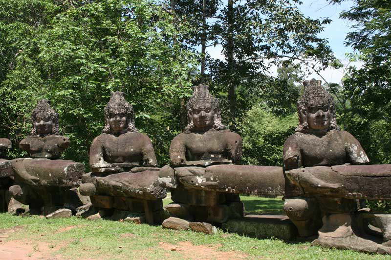 Angkor Thom - Krieger