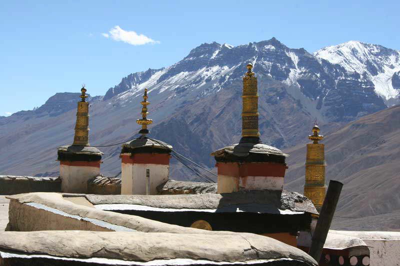 Blick vom Ki Gompa