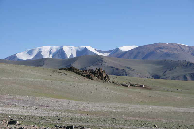 Gletscher bei Ulgij