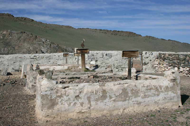 Friedhof vor Kyzyl-Uuy 