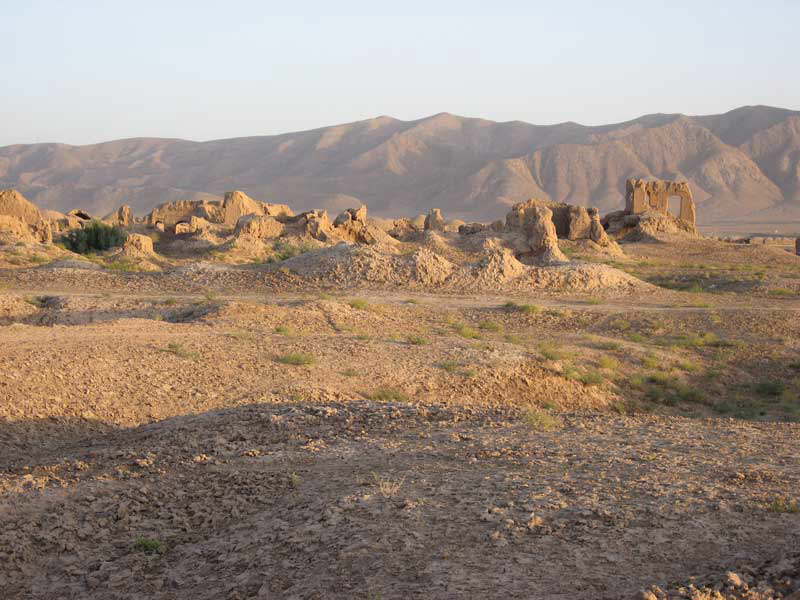 Iran - Dorfruinen bei Qayen