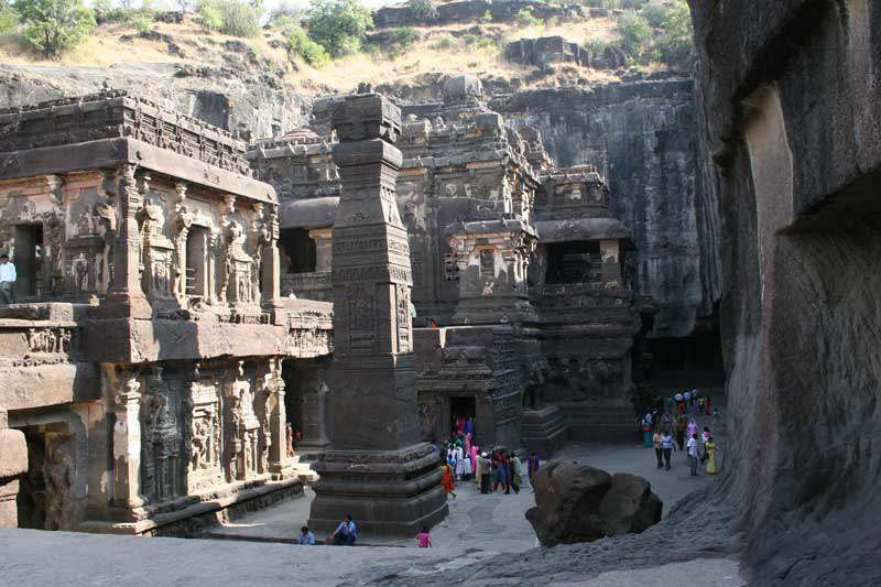 Ellora - Kailash-Tempel 1